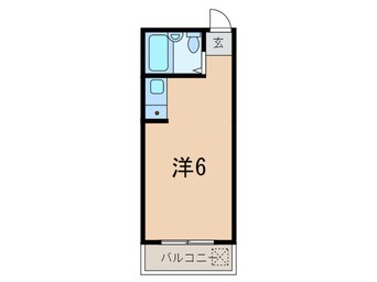 間取図 シャトーすずらんⅡ