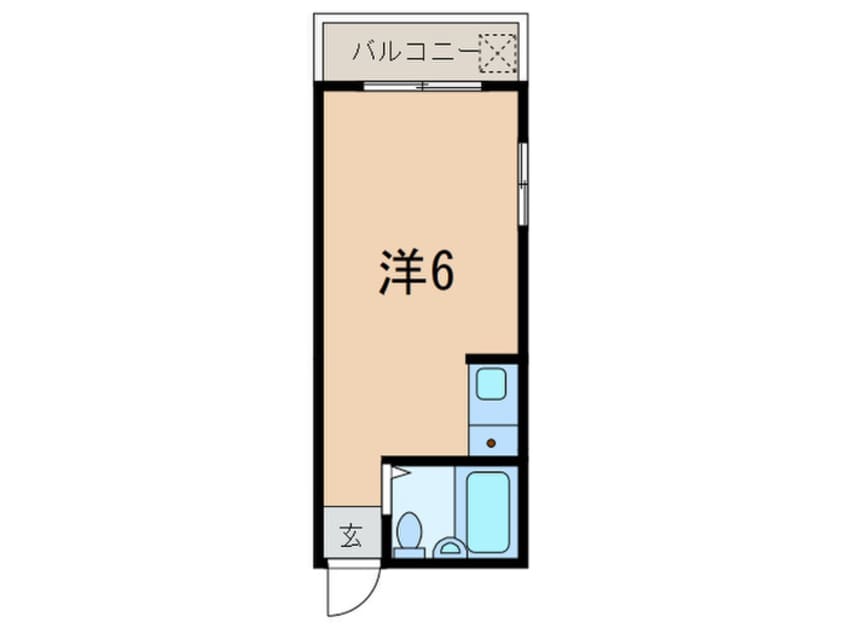 間取図 シャトーすずらんⅡ