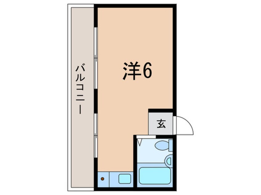 間取図 シャトーすずらんⅡ