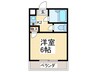 エムズコンフォ－ト 1Kの間取り