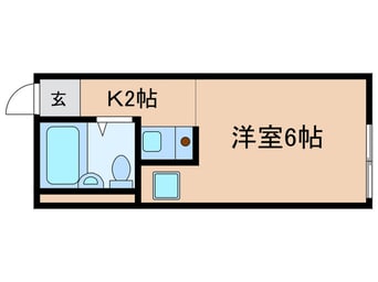 間取図 コーポ聖