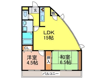 間取図 グレ－ス宮前