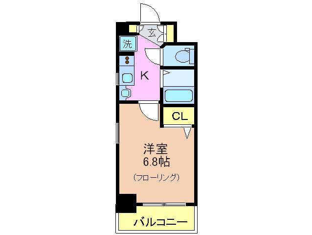 間取り図 EC神戸ﾊ-ﾊﾞ-ﾗﾝﾄﾞ前Ⅳﾍﾞｲﾗｲﾄ(904)
