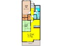 コムザ２１北緑丘の間取図