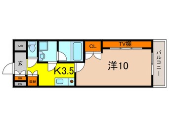 間取図 ソレイユ御影