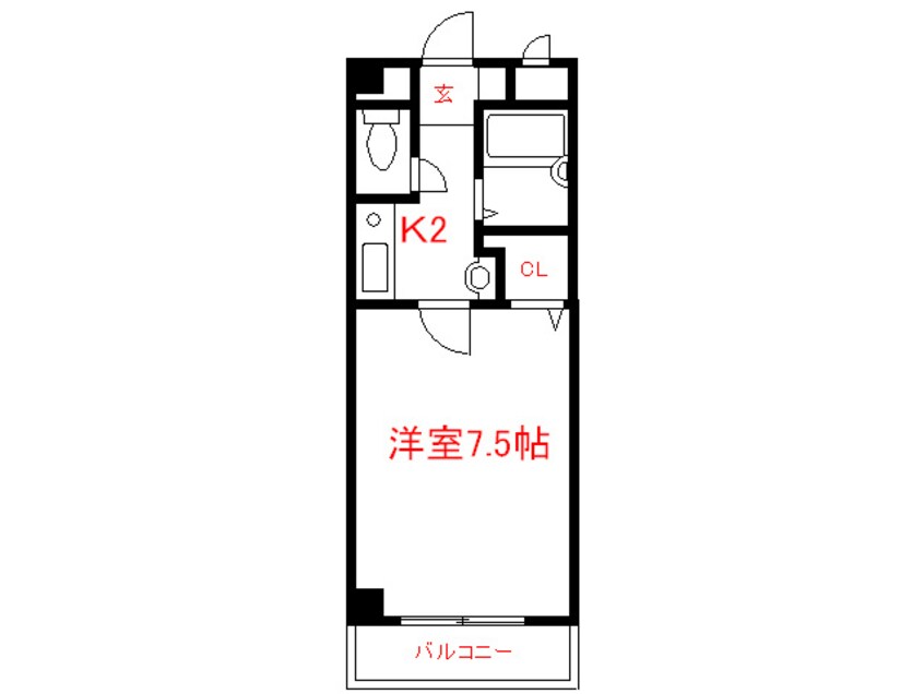 間取図 三国ヶ丘ピア