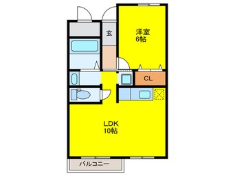 間取図 保田マンションⅠ