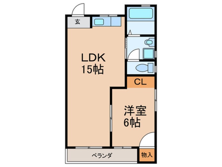 間取図 保田マンションⅡ