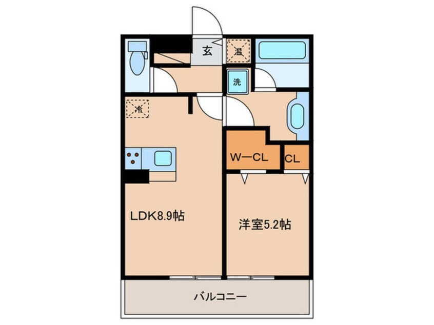 間取図 セレンディピティ堅田