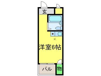 間取図 宿院ピア