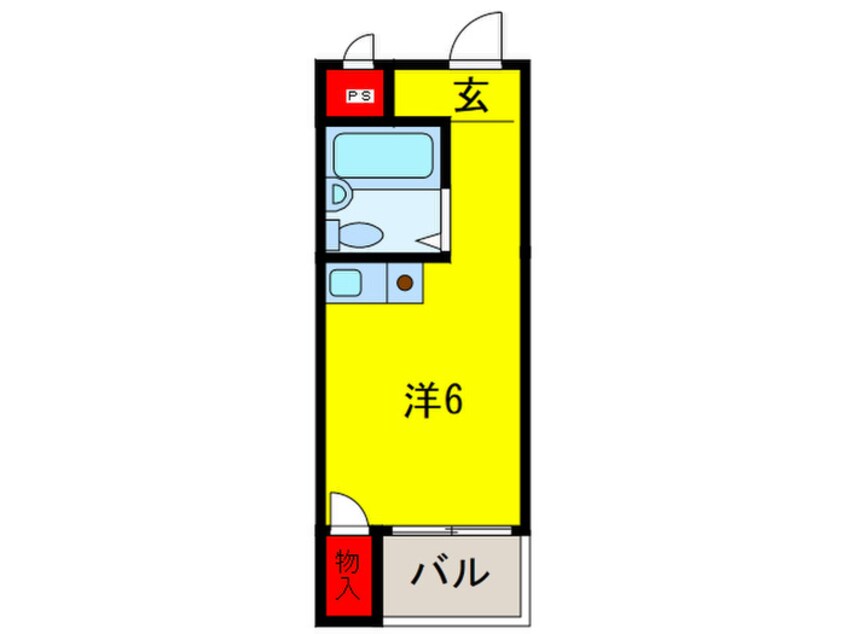 間取図 宿院ピア