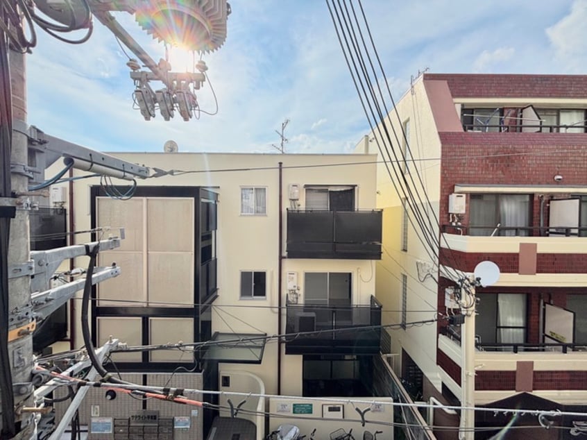 室内からの展望 マックス甲東園