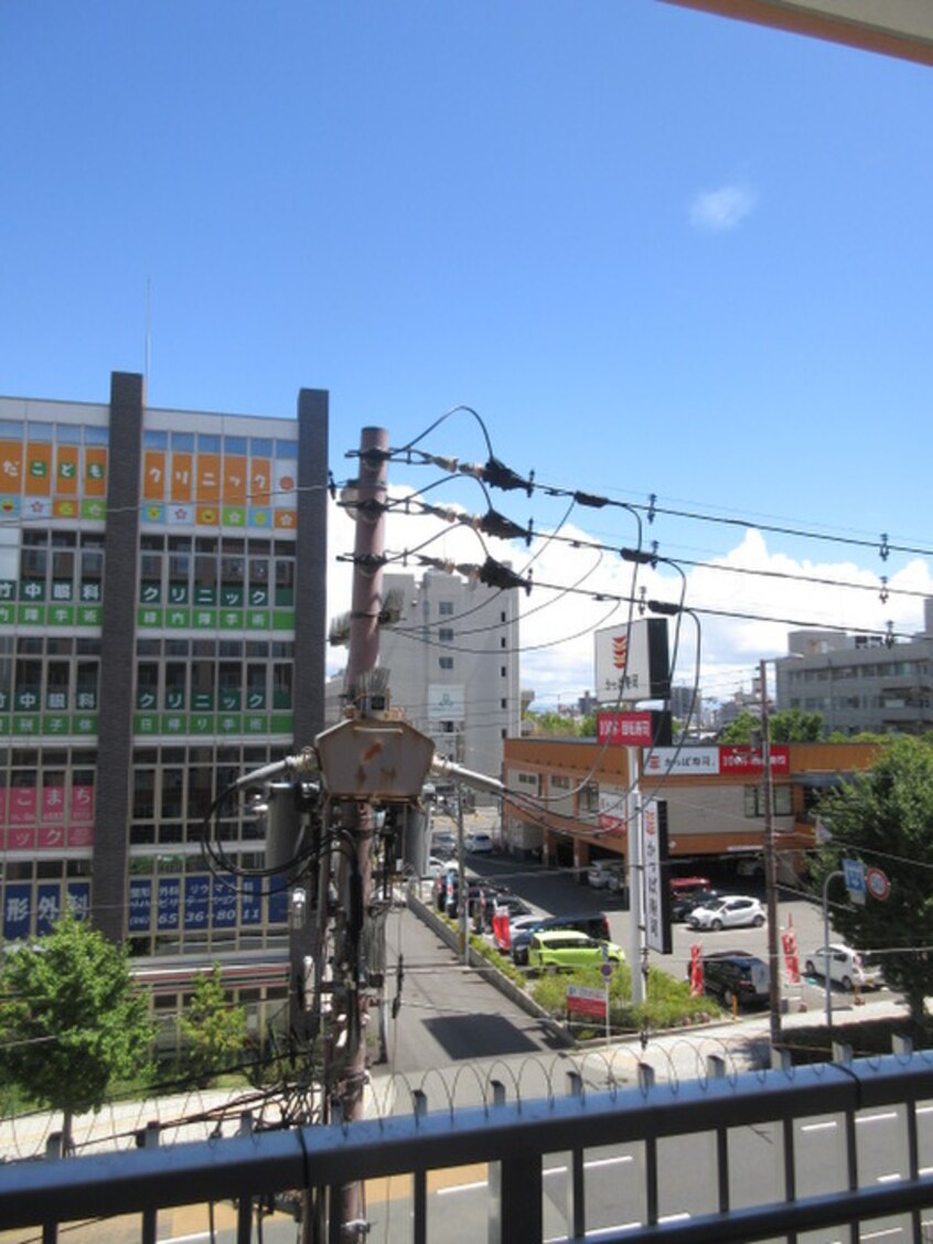 室内からの展望 ローズコート境川