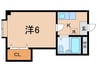 ア－バンヴィレッジ篠原本町 1Kの間取り