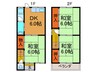 第一池尻ハウス1号 3DKの間取り