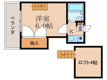 間取図 ｙａｍａｓｈｉｎａ小山ハイツ