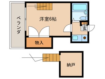 間取図 ｙａｍａｓｈｉｎａ小山ハイツ