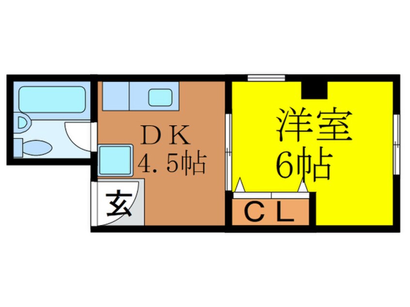 間取図 カンフォート淡路