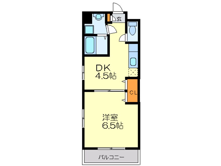 間取図 グランディ－ル２１