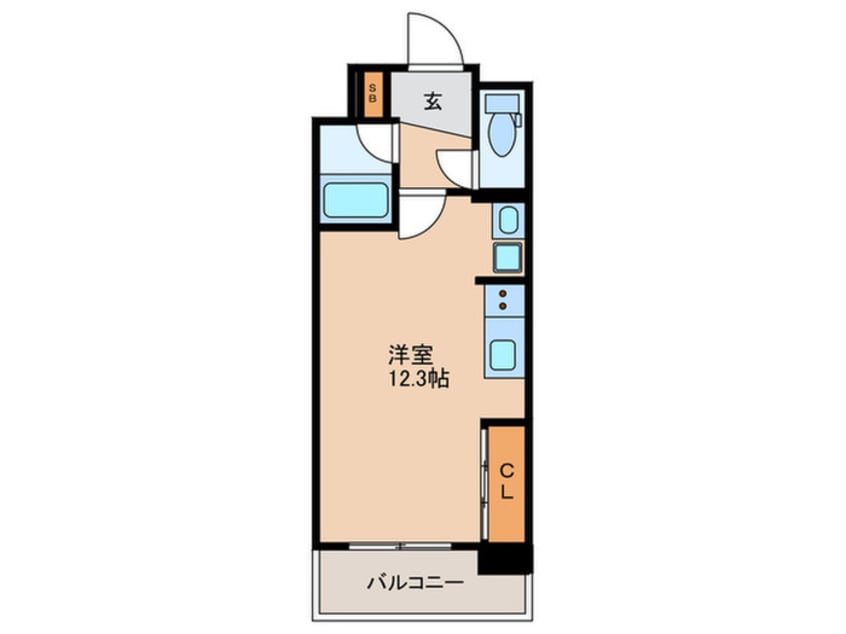 間取図 メゾンドショコラ