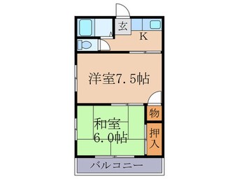 間取図 鈴木アパ－ト