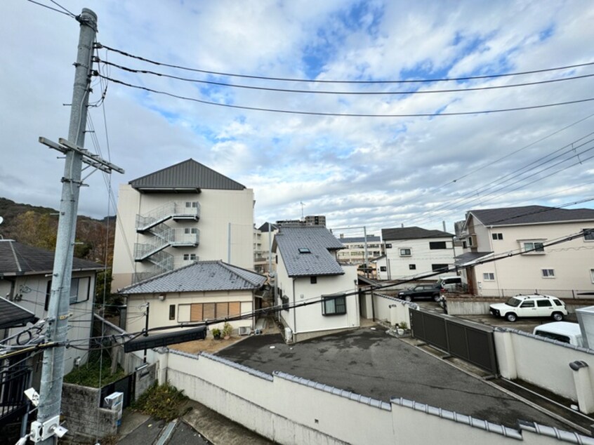 室内からの展望 ヒルズ中山手