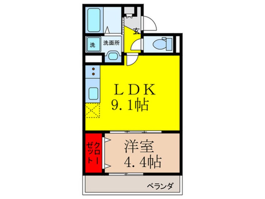 間取図 アート茨木