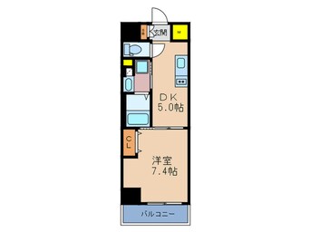 間取図 ボヌール梅田