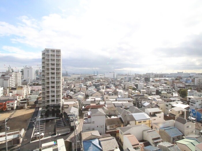 室内からの展望 プレサンスTHE神戸(1008)