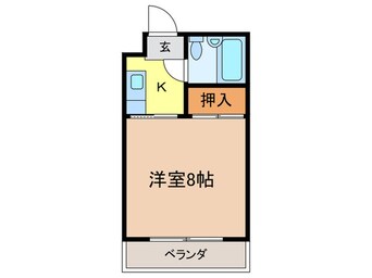 間取図 ハイムM＆K今津