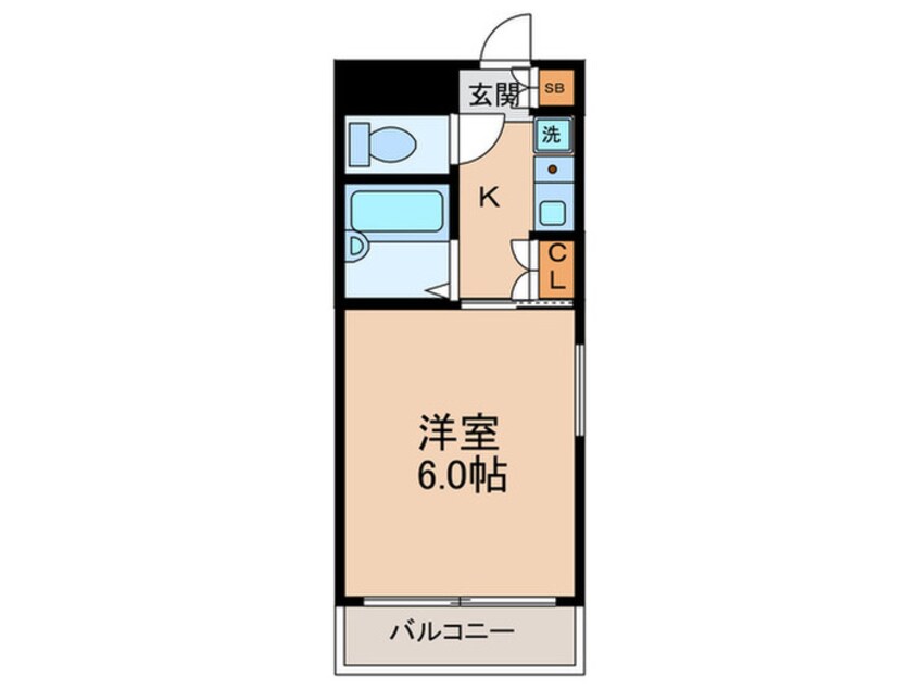 間取図 コスモスハイツⅡ