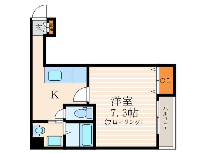 間取図 富小路四条マンション