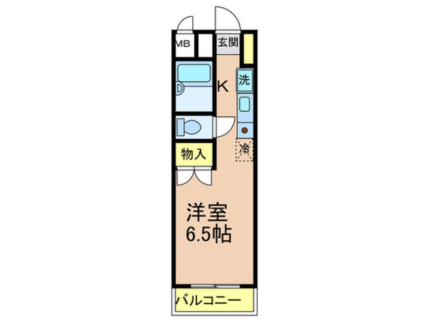 間取図 スプリングシティ上沢