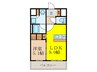 Ｄｉｍｕｓ新大阪 1LDKの間取り