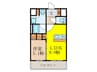 Ｄｉｍｕｓ新大阪 1LDKの間取り