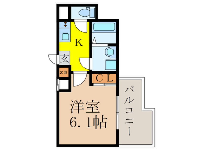 間取図 Ｄｉｍｕｓ新大阪