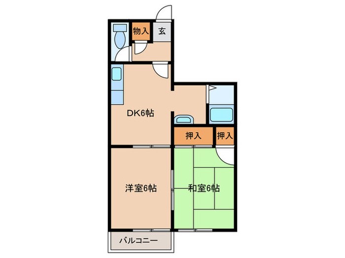 間取り図 セジュールYA