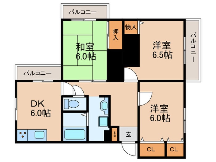 間取り図 フリーディオ茄子作
