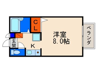 間取図 セジュ－ルまはたぎ