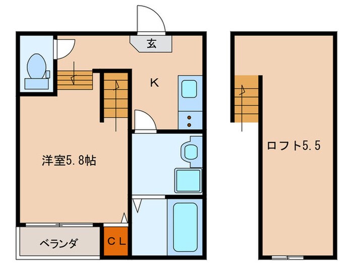 間取り図 ハーモニーテラス本庄町