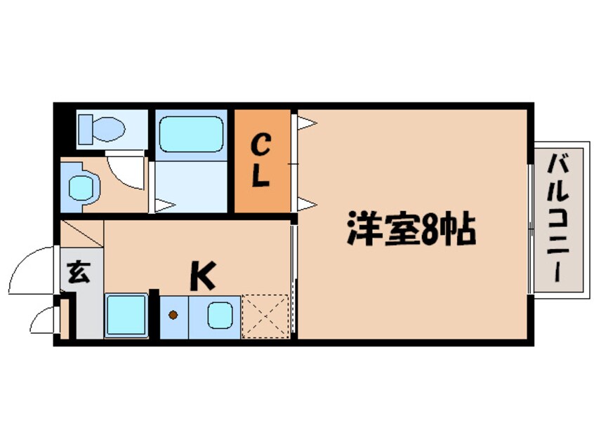間取図 セピアコ－ト