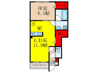 間取図 グランドサンパール