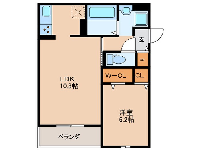 間取り図 グランドール清水