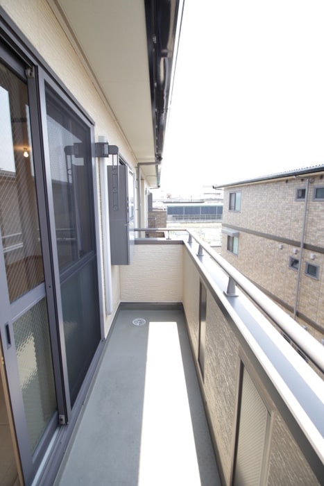 ベランダ・バルコニー グリ－ンコ－ト初芝Ｄ