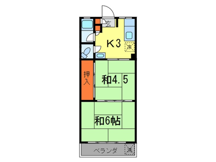 間取り図 ルビ－マンション