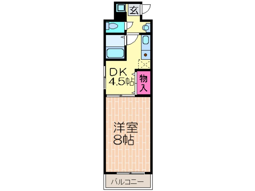 間取図 ワイレア（Ｗailea）