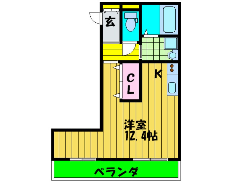 間取図 シャルム西町