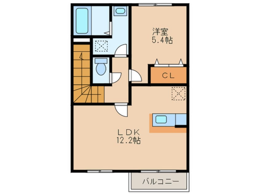 間取図 コンフォ－ト・Ｋ