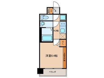 間取図 プレサンス大津京町ヴェリス
