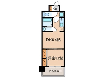 間取図 プレサンス大津京町ヴェリス